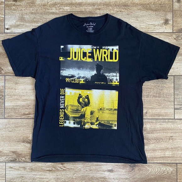 Juice Wrld T-Shirt Legends Never Die Sz XL Rap Hip Hop Music - Picture 3 of 6